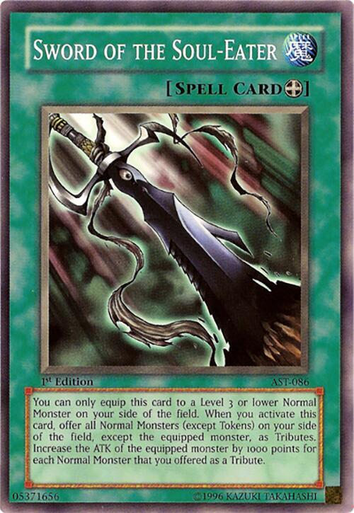 Sword of the Soul-Eater AST-086 card from Ancient Sanctuary