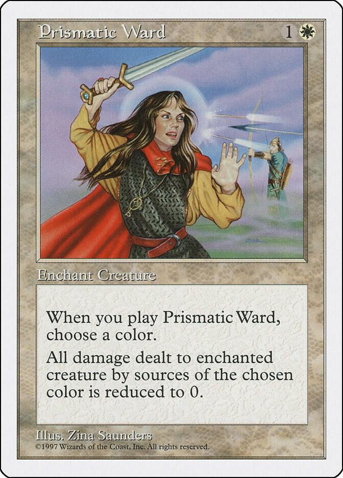 Prismatic Ward card from Fifth Edition