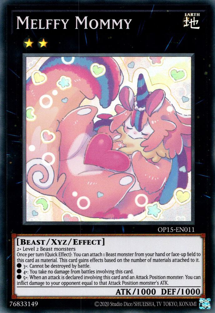 Melffy Mommy OP15-EN011 card from OTS Tournament Pack 15