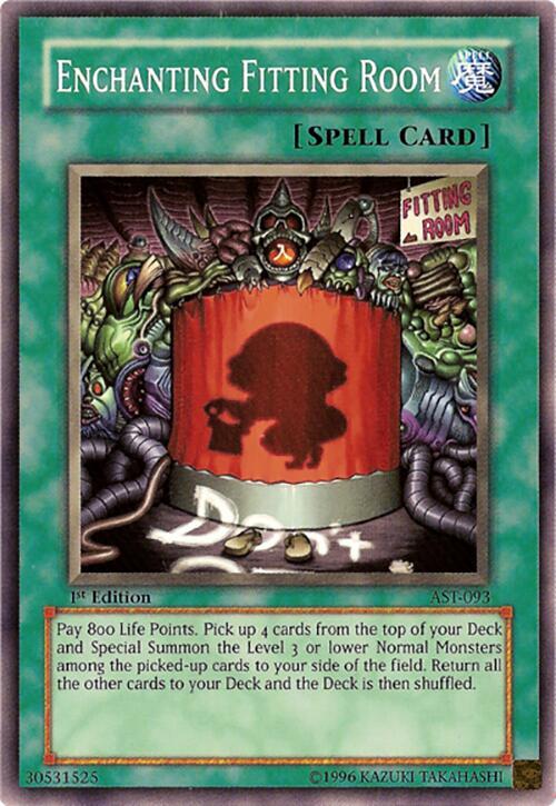 Enchanting Fitting Room AST-093 card from Ancient Sanctuary