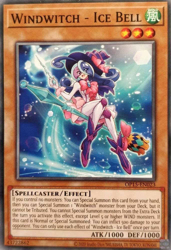 Windwitch - Ice Bell OP15-EN023 card from OTS Tournament Pack 15