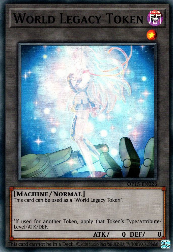 Token: World Legacy OP15-EN026 card from OTS Tournament Pack 15