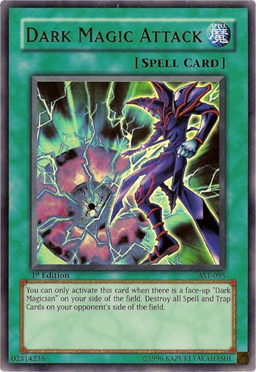 Dark Magic Attack AST-095 card from Ancient Sanctuary