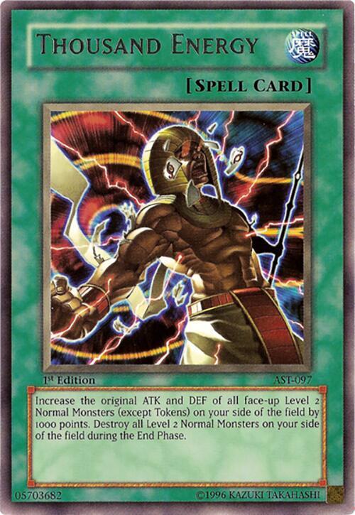 Thousand Energy AST-097 card from Ancient Sanctuary