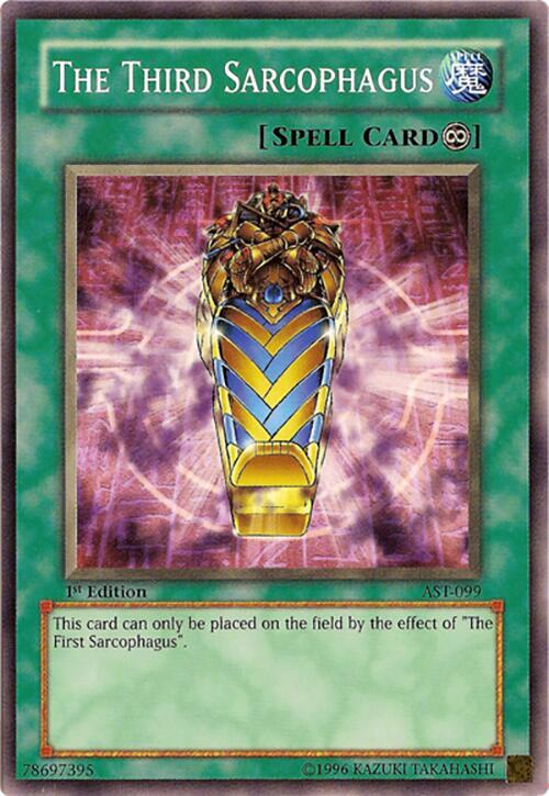The Third Sarcophagus AST-099 card from Ancient Sanctuary