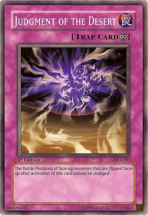 Judgment of the Desert AST-103 card from Ancient Sanctuary