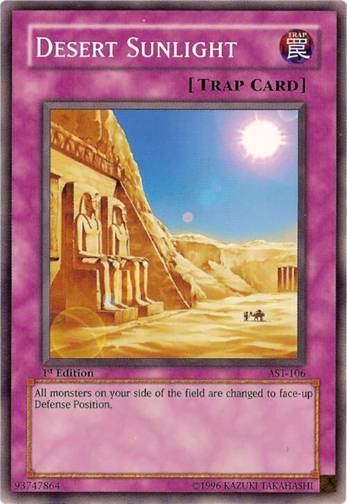 Desert Sunlight AST-106 card from Ancient Sanctuary