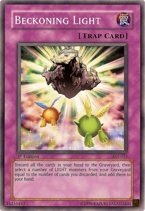Beckoning Light AST-053 card from Ancient Sanctuary