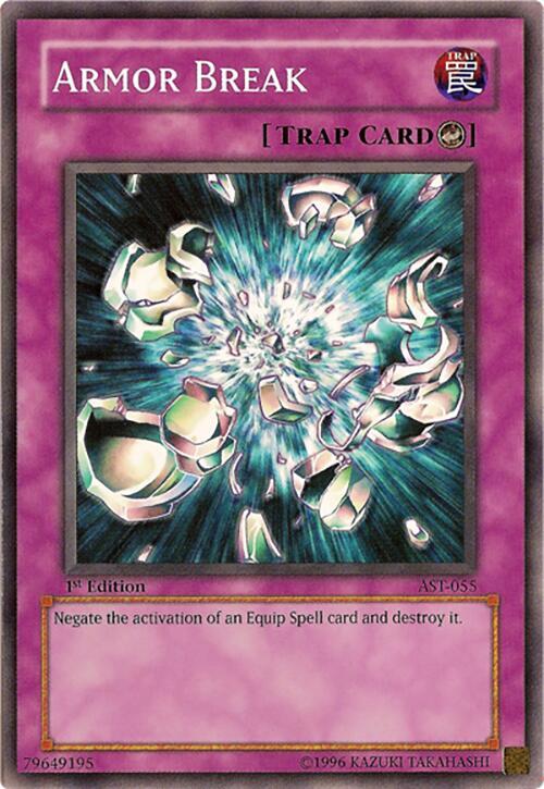 Armor Break AST-055 card from Ancient Sanctuary