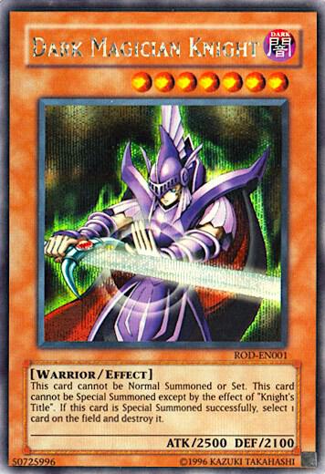 Dark Magician Knight (Reshef of Destruction) (Secret Rare) ROD-EN001 card from Yu-Gi-Oh! Video Game Promotional Cards