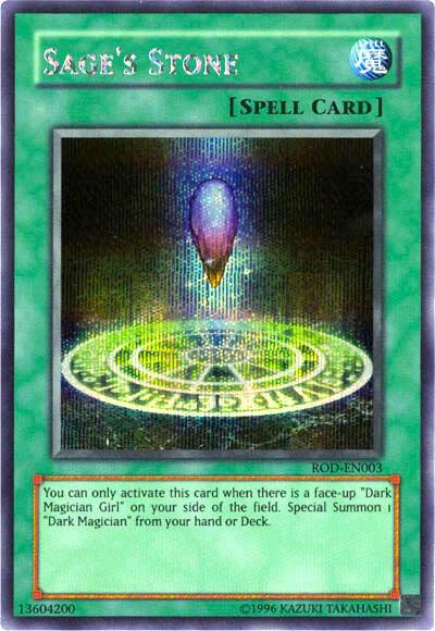 Sage's Stone (Reshef of Destruction) ROD-EN003 card from Reshef of Destruction