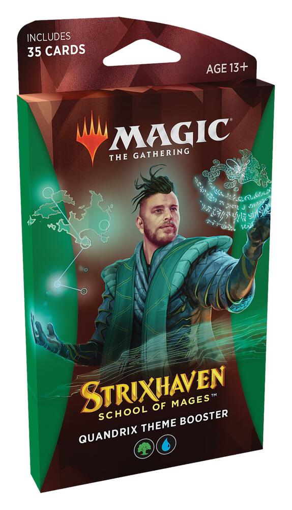 Strixhaven: School of Mages - Theme Booster Pack [Quandrix] card from Strixhaven: School of Mages