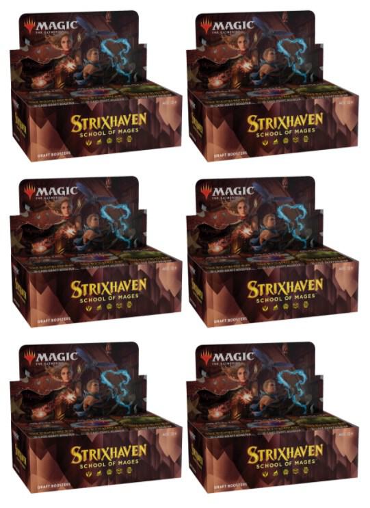 Strixhaven: School of Mages - Draft Booster Box Case card from Strixhaven: School of Mages