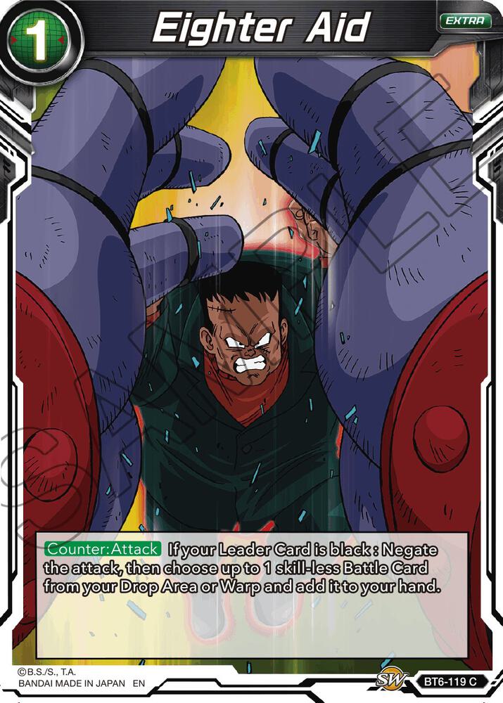 Eighter Aid (Reprint) BT6-119 card from Battle Evolution Booster