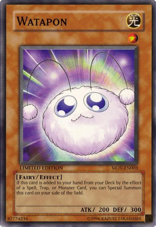 Watapon MOV-EN003 card from Yu-Gi-Oh! The Movie Promo Set