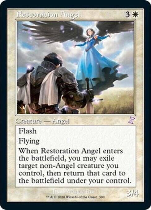 Restoration Angel 300 card from Time Spiral: Remastered