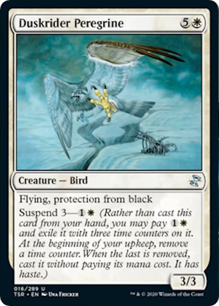 Duskrider Peregrine 16 card from Time Spiral: Remastered