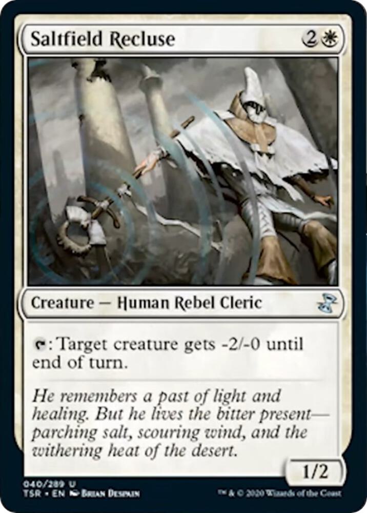 Saltfield Recluse 40 card from Time Spiral: Remastered