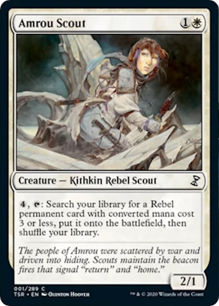 Amrou Scout 1 card from Time Spiral: Remastered