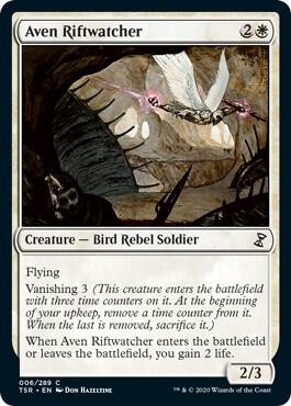 Aven Riftwatcher 6 card from Time Spiral: Remastered