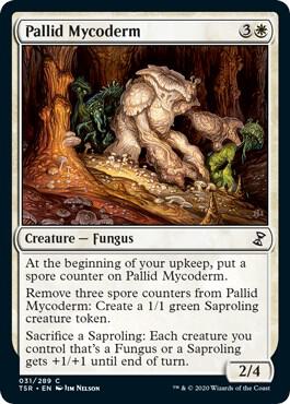 Pallid Mycoderm 31 card from Time Spiral: Remastered