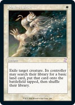 Path to Exile 299 card from Time Spiral: Remastered