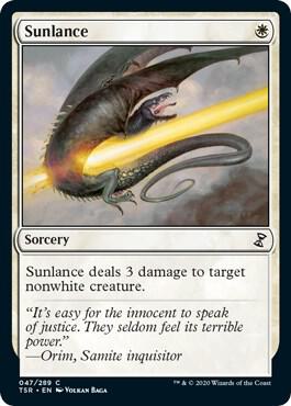 Sunlance 47 card from Time Spiral: Remastered