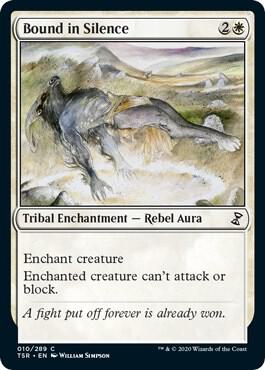 Bound in Silence 10 card from Time Spiral: Remastered