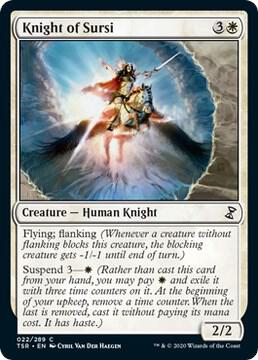 Knight of Sursi 22 card from Time Spiral: Remastered