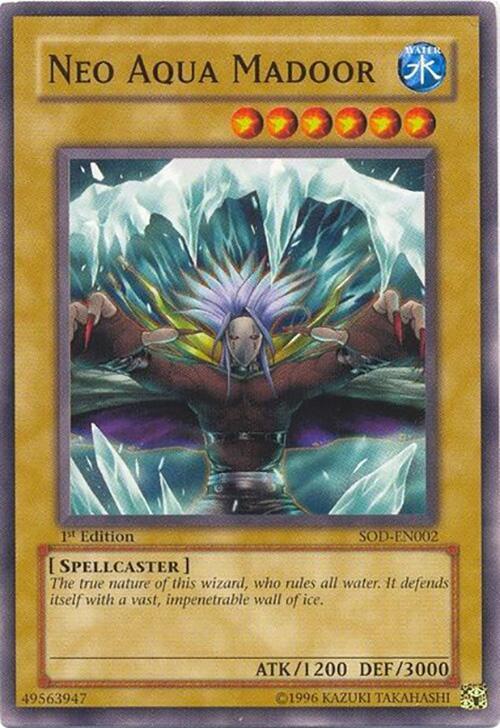Neo Aqua Madoor SOD-EN002 card from Soul of the Duelist