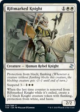 Riftmarked Knight 38 card from Time Spiral: Remastered