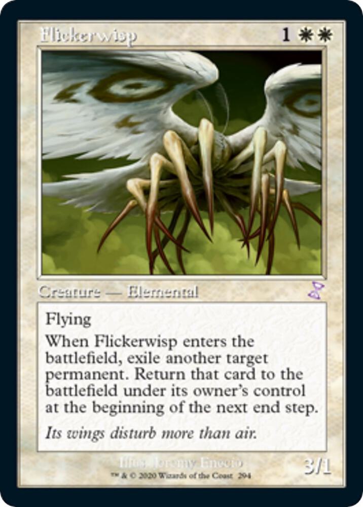 Flickerwisp 294 card from Time Spiral: Remastered