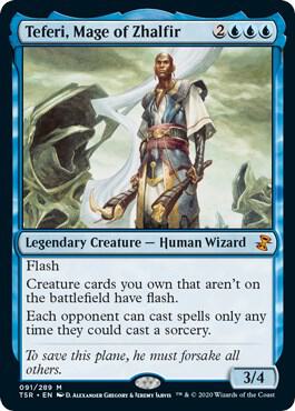 Teferi, Mage of Zhalfir 91 card from Time Spiral: Remastered