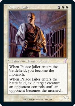 Palace Jailer 298 card from Time Spiral: Remastered