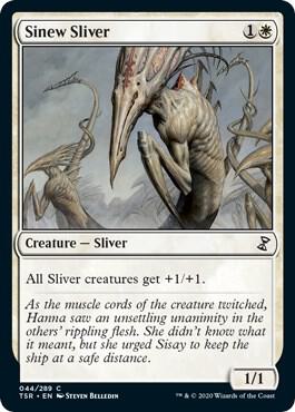 Sinew Sliver 44 card from Time Spiral: Remastered