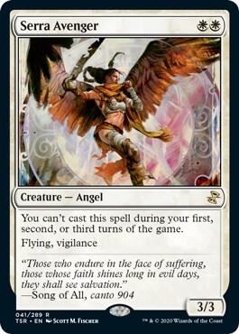 Serra Avenger 41 card from Time Spiral: Remastered
