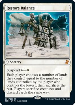 Restore Balance 36 card from Time Spiral: Remastered