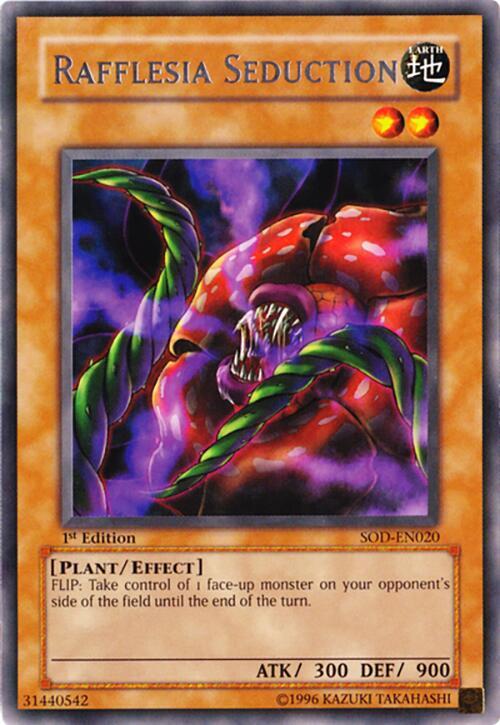 Rafflesia Seduction SOD-EN020 card from Soul of the Duelist