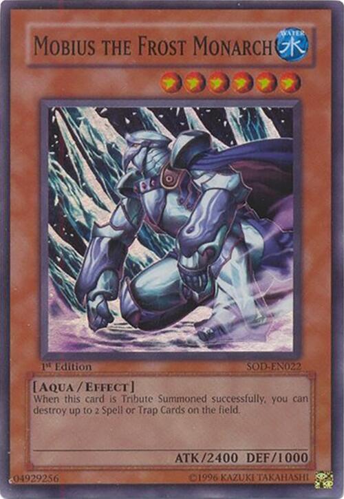 Mobius the Frost Monarch SOD-EN022 card from Soul of the Duelist