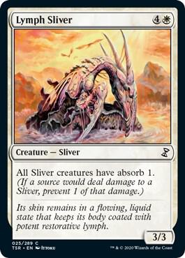 Lymph Sliver 25 card from Time Spiral: Remastered