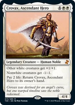 Crovax, Ascendant Hero 15 card from Time Spiral: Remastered