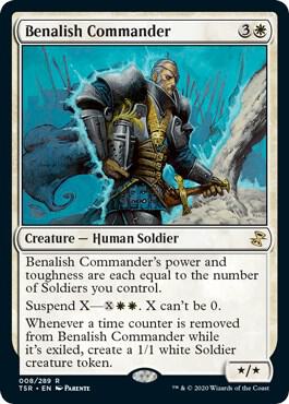 Benalish Commander 8 card from Time Spiral: Remastered