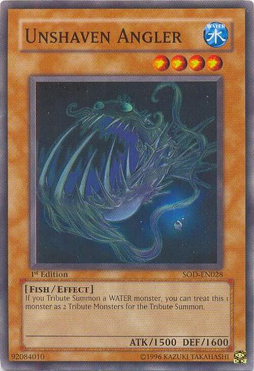 Unshaven Angler SOD-EN028 card from Soul of the Duelist