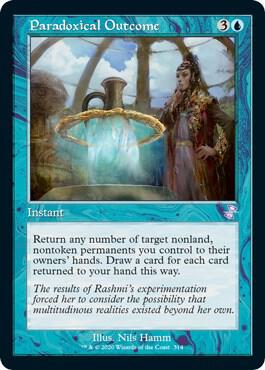 Paradoxical Outcome 314 card from Time Spiral: Remastered