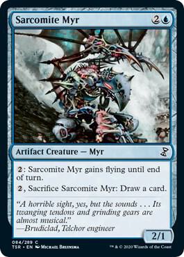 Sarcomite Myr 84 card from Time Spiral: Remastered