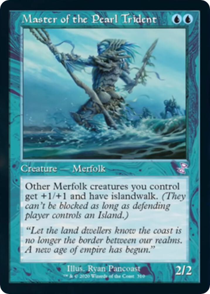 Master of the Pearl Trident 310 card from Time Spiral: Remastered