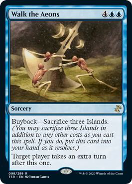 Walk the Aeons 98 card from Time Spiral: Remastered