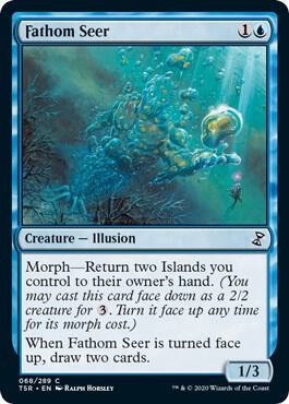 Fathom Seer 68 card from Time Spiral: Remastered