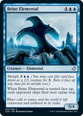 Brine Elemental 55 card from Time Spiral: Remastered