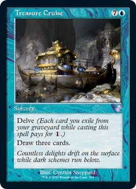 Treasure Cruise 319 card from Time Spiral: Remastered